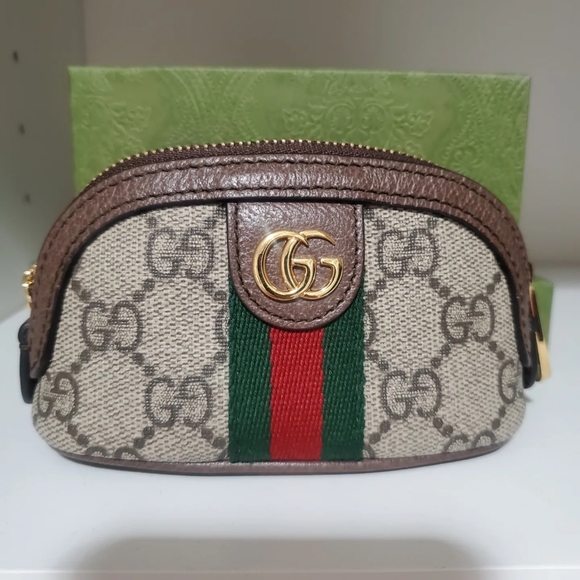 Gucci Handbags - Gucci ophidia coin/key pouch NWOT